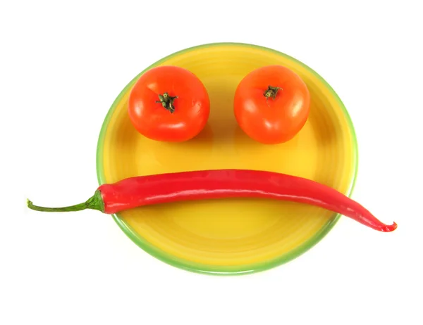 Sonriente vegetal — Foto de Stock