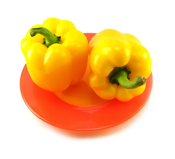 Gele paprika 's — Stockfoto