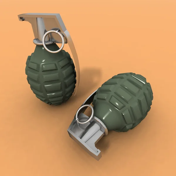手榴弹 — 图库照片