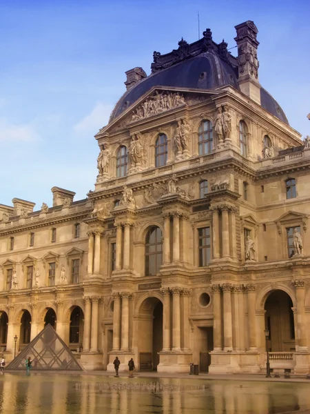 Paladar del Louvre en París — Foto de Stock
