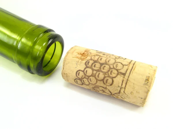 瓶和软木 — 图库照片