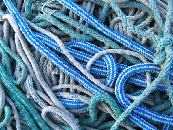 Boat ropes — Stock Photo, Image