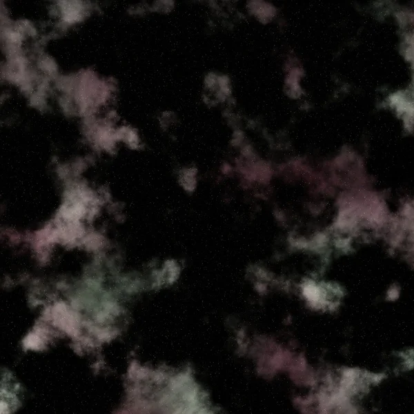 Notte nuvolosa e stellata — Foto Stock