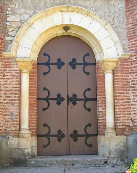 stock image Church entrance door