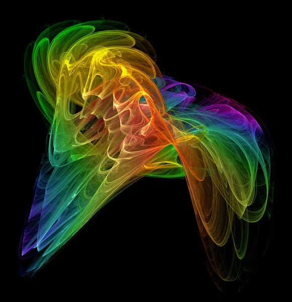 Cavalo arco-íris — Fotografia de Stock