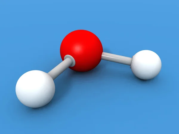 Vízmolekula — Stock Fotó