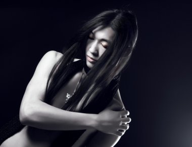 Asyalı adam portresi