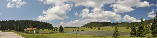 stock image MOUNTAINS AND FIELDS