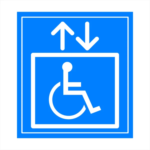 Handikapp tecken — Stockfoto