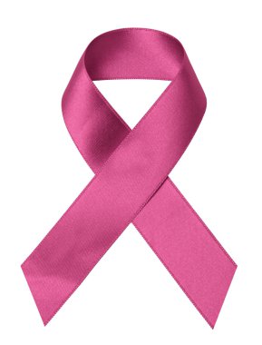 Breast cancer pink ribbon clipart