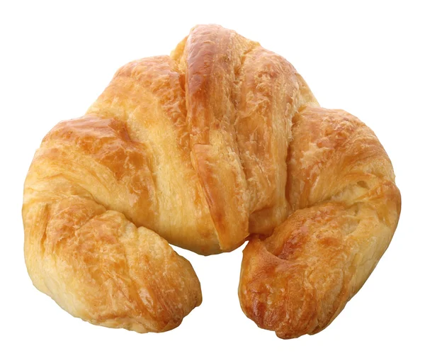 Lahodný čerstvý croissant — Stock fotografie