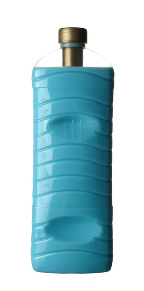 Detergente de limpeza azul — Fotografia de Stock