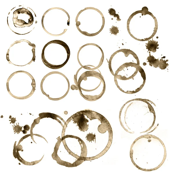 Dark ring stain — Stock Photo, Image