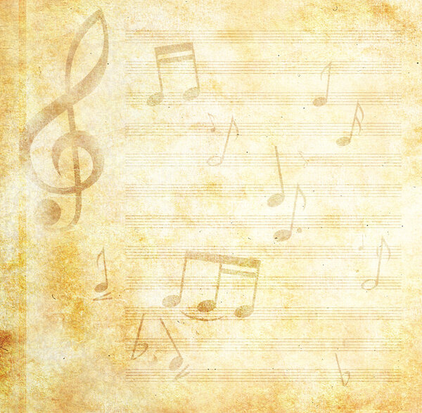 Grunge fondo musical — Foto de Stock