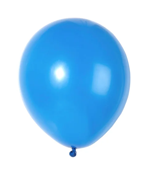 Puhallettava sininen ilmapallo — kuvapankkivalokuva
