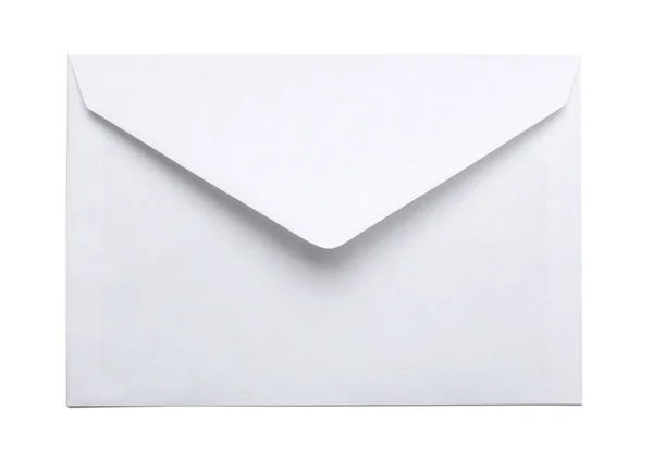 Beyaz zarf — Stok fotoğraf