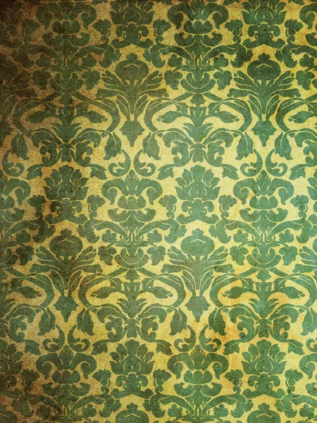 Πράσινο μοτίφ vintage — Φωτογραφία Αρχείου