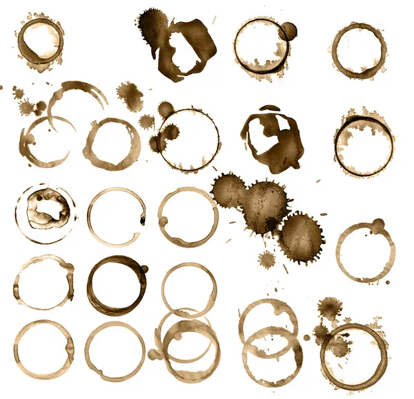 Grungy stains collection Stock Image