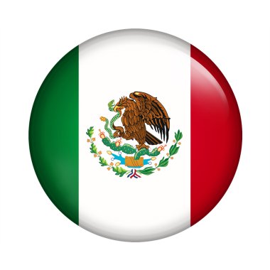 Mexican flag clipart