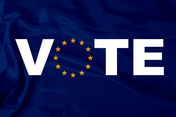 Europa zászló — Stock Fotó