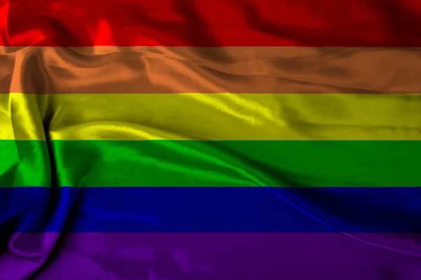 stock image Gay pride flag