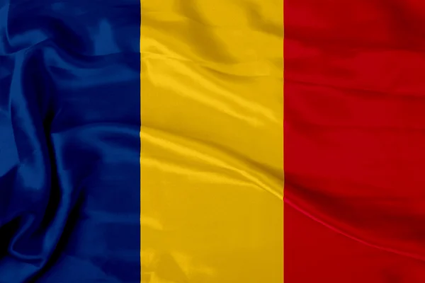 Румунська-прапор — стокове фото