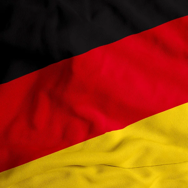 Német zászló — Stock Fotó