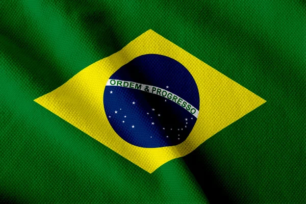 Bandeira brasileira — Fotografia de Stock