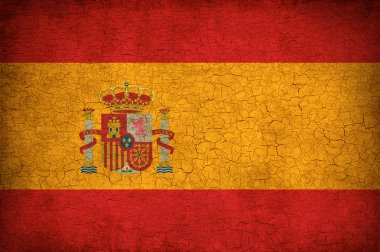 Spanish flag clipart