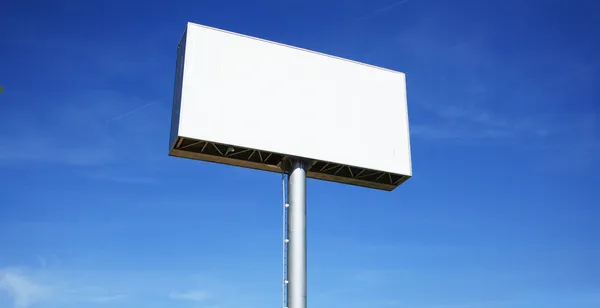 Wielki pusty billboard — Zdjęcie stockowe