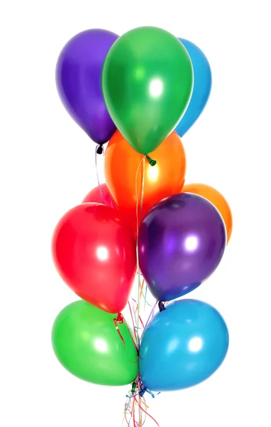 Bando de balões coloridos Fotografias De Stock Royalty-Free