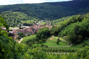 Village in Alsace, France