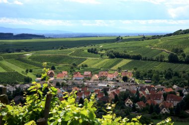 Village in Alsace, France