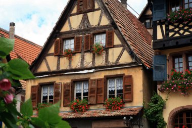 Village in Alsace, France