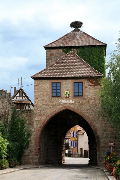 Village en Alsacia, Francia —  Fotos de Stock