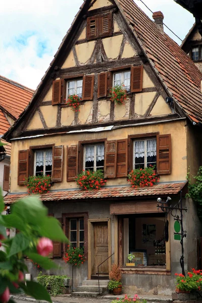 Village in Alsace, France — Stockfoto