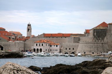 Dubrovnik - port, Croatia clipart