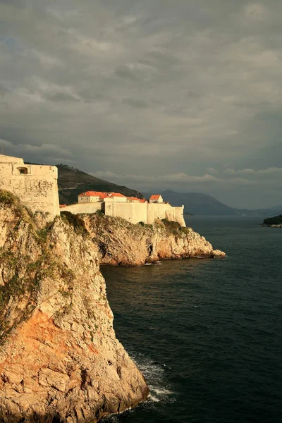 Dubrovnik, fort, Horvátország — Stock Fotó