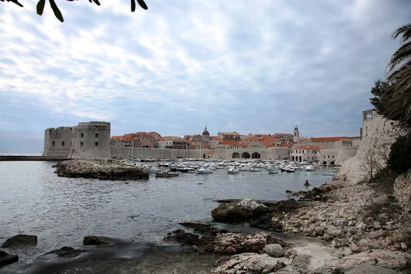 Dubrovnik - porto, Croácia — Fotografia de Stock