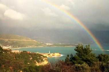 Montenegro - rainbow clipart