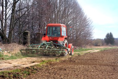 Tractor clipart