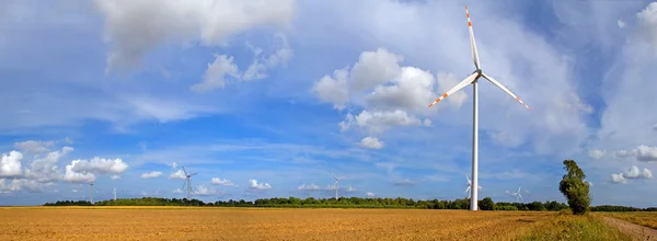 Panorama de aerogeneradores —  Fotos de Stock