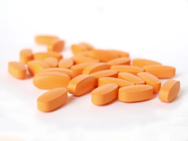 stock image Orange pills