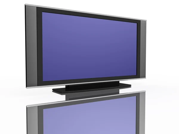 Płaski lcd tv płynnych wyświetlacz ciekłokrystalicznego — Zdjęcie stockowe