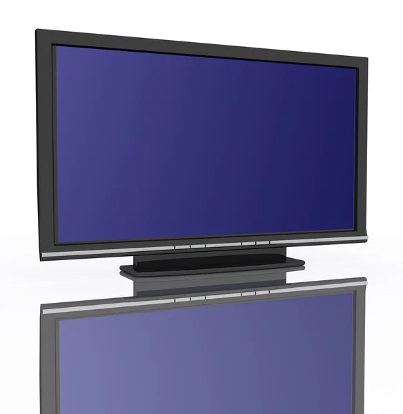Плоский РК-телевізор Рідкокристалічний дисплей — стокове фото