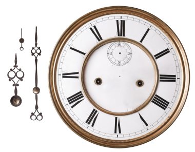 Old clock. clipart