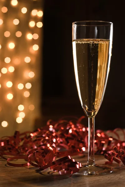 Champagne firande. — Stockfoto