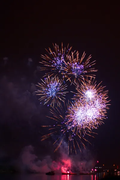 Firework bursting — Stock Photo, Image
