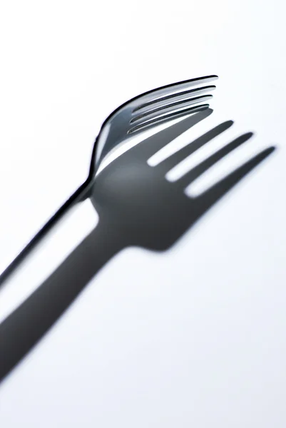 stock image Fork shadow