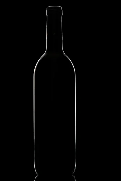 Бутылка вина . — стоковое фото
